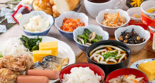 【朝食ビュッフェ付き】鮨屋が作る和洋30種の朝食ビュッフェ