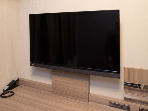 【客室】全室に40型TVを設置