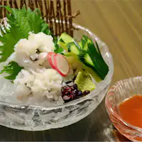 京都グルメ 鱧の湯引き(イメージ)