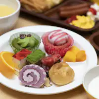 朝食バイキング一例