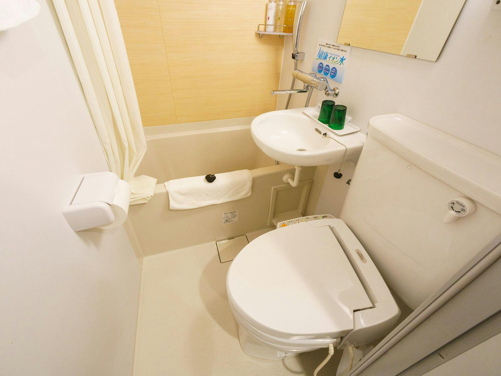 ห้องพักทุกห้องมีห้องน้ำในตัว