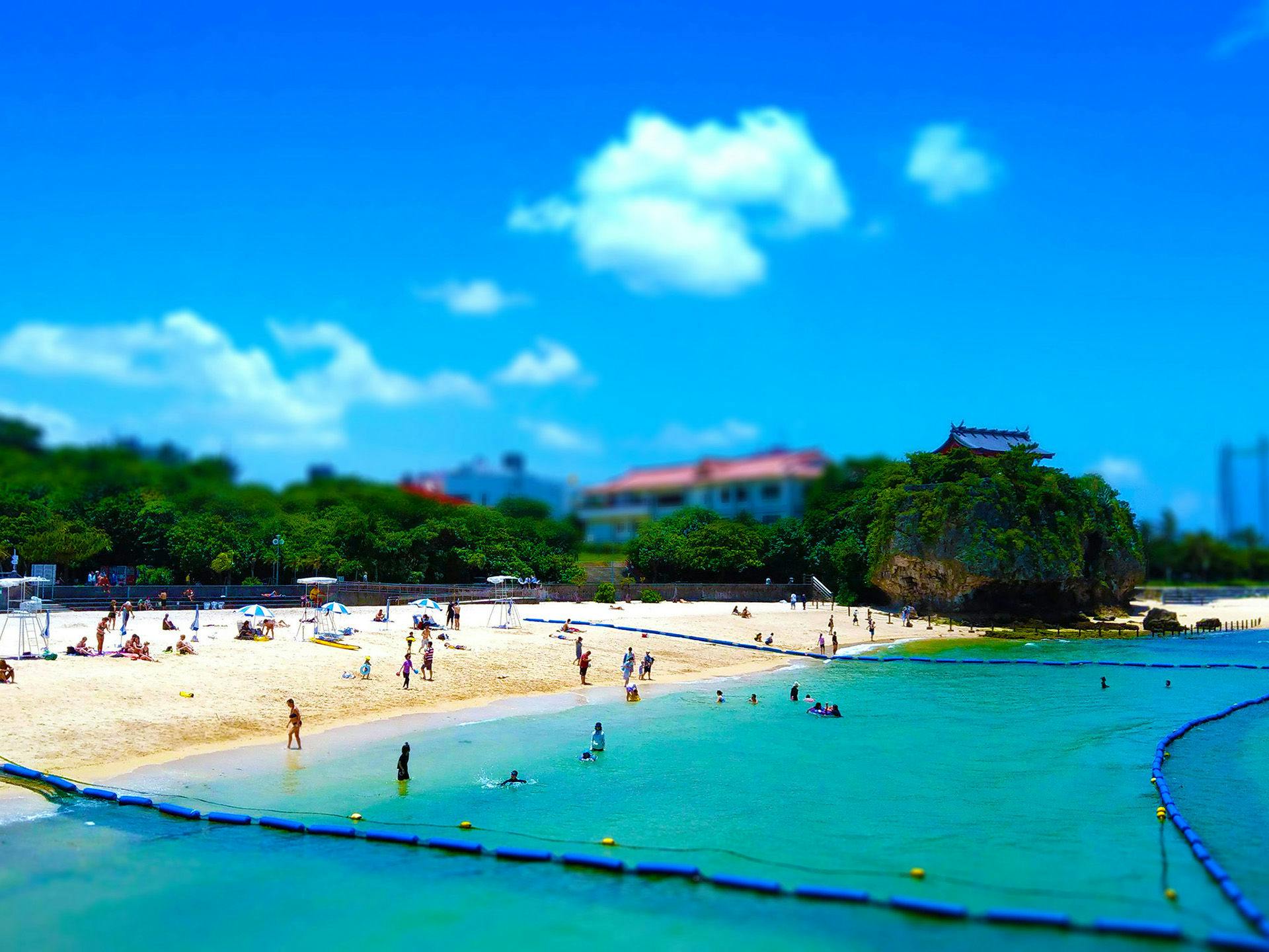 หาดนามิโนะอุเอะ เดินประมาณ 12 นาที