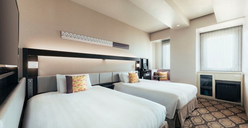 スーペリアツイン 禁煙 バス トイレ別 2名様利用 素泊まり Jr 大阪駅 から1駅 福島駅 すぐ 観光地へのアクセス良好 プラン ホテル 阪神アネックス大阪 一休 Comビジネス