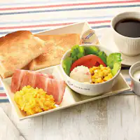 カフェ・ド・クリエのモーニングセット