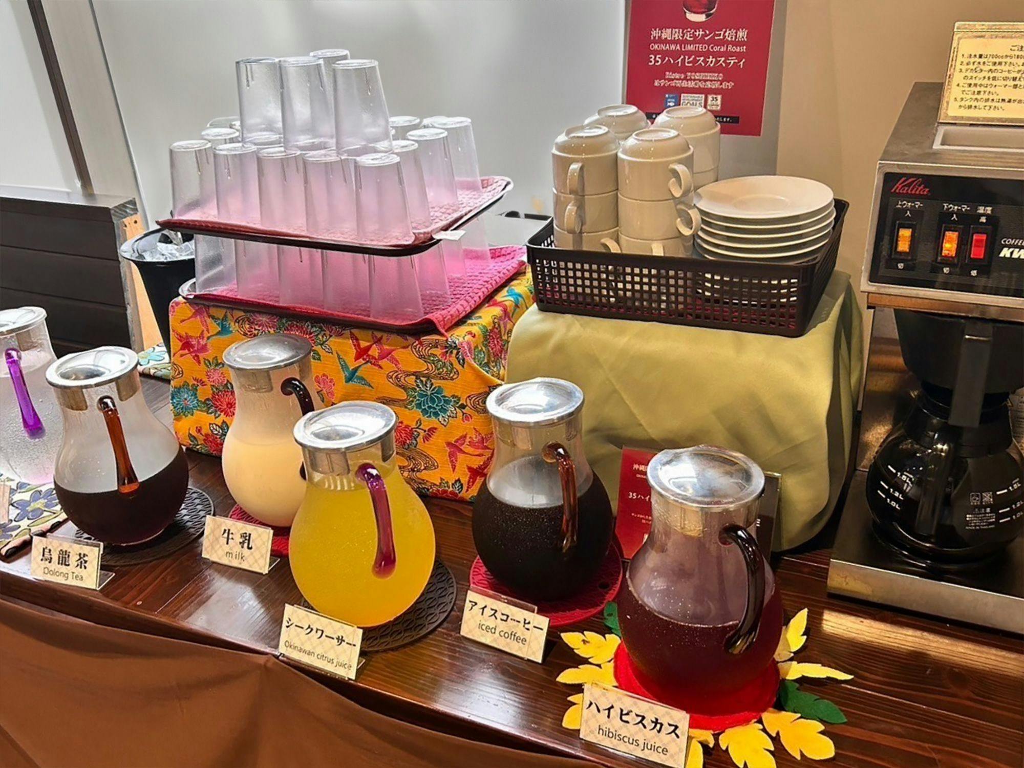 朝食ビュッフェ