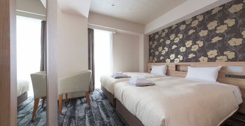 エグゼクティブツインルーム No Smoking 男性用 よーじやセット プレゼント付きプラン 素泊まり プラン 三交イン京都八条口 雅 四季乃湯 一休 Comビジネス