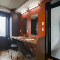 【ห้องอาบน้ำ】ห้องอาบน้ำสำหรับผู้หญิงและพื้นที่เปลี่ยนเสื้อผ้า