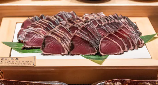 【朝食付き】40種類以上の和洋印ビュッフェ!名物は高知直送カツオのたたき!朝から大満足!