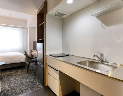 キッチン付きダブルルーム