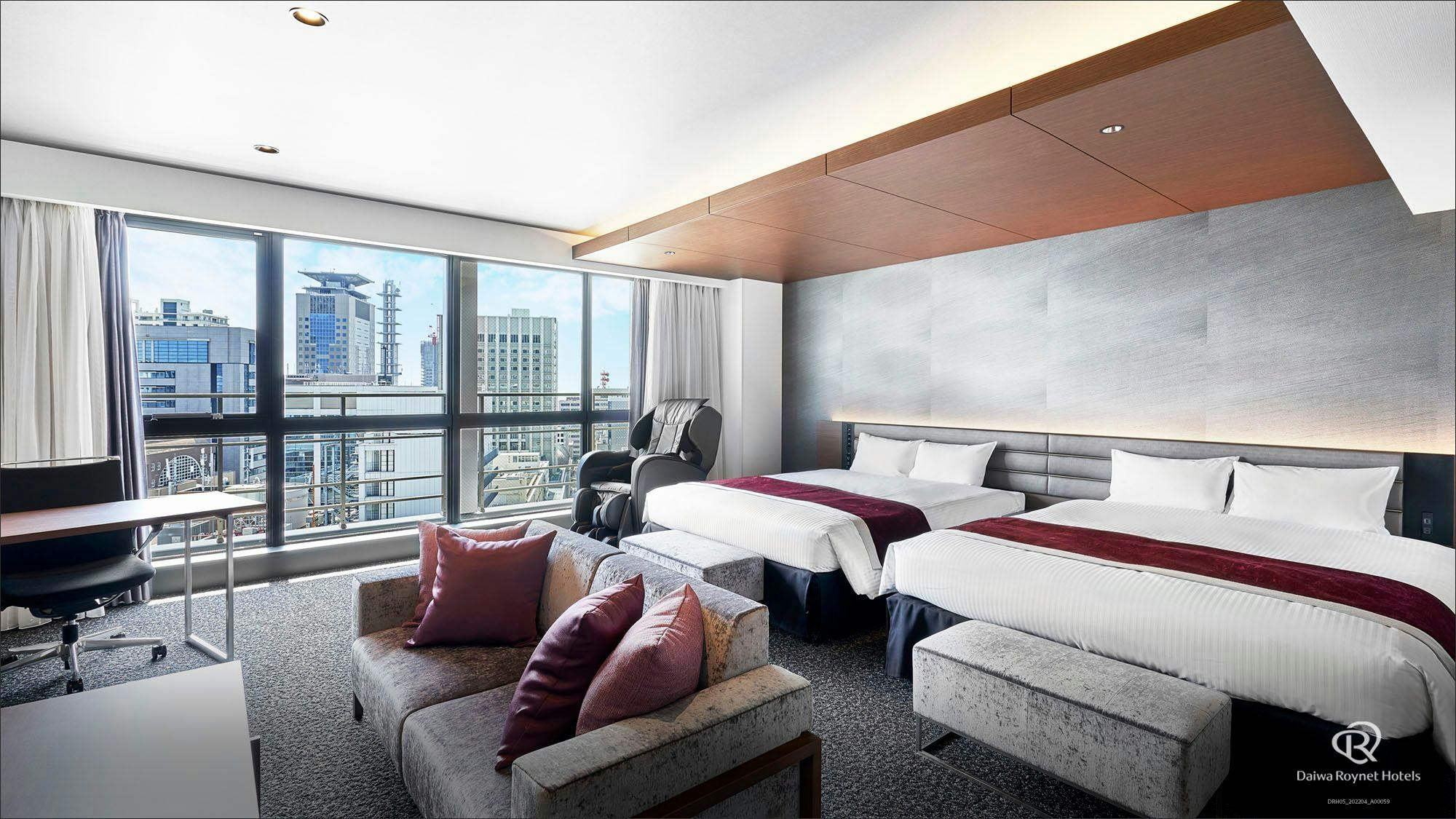 ダイワロイネットホテル神戸三宮中央通り 【神戸の街で叶える】憧れのスイートルームプラン（素泊まり） 【禁煙】ジュニアスイート「2名利用