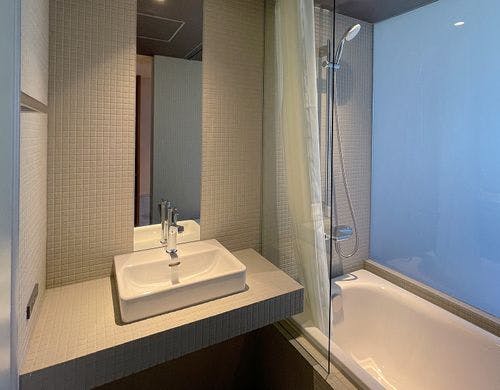 ダブルルームバスルーム