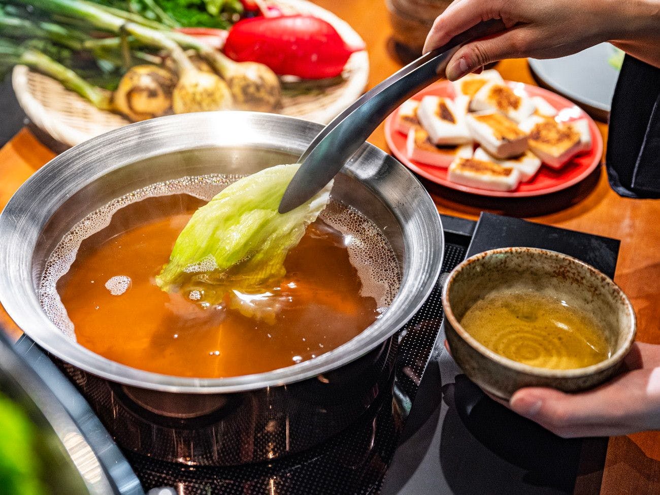 【5/18朝～】鎌倉野菜のしゃぶしゃぶ