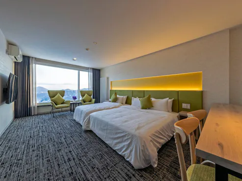 【ห้องพัก】ดีลักซ์ทวิน