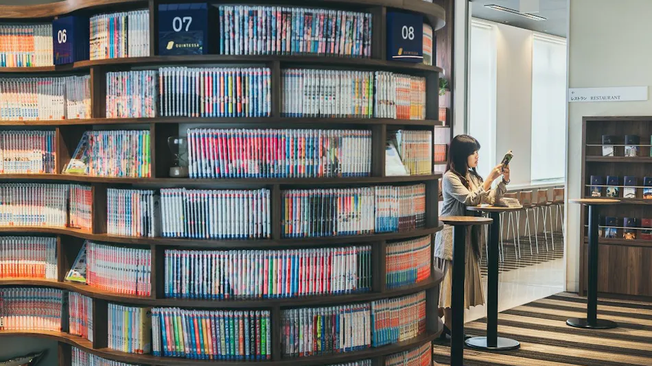 Quintessa Hotel Kokura Comic & Books