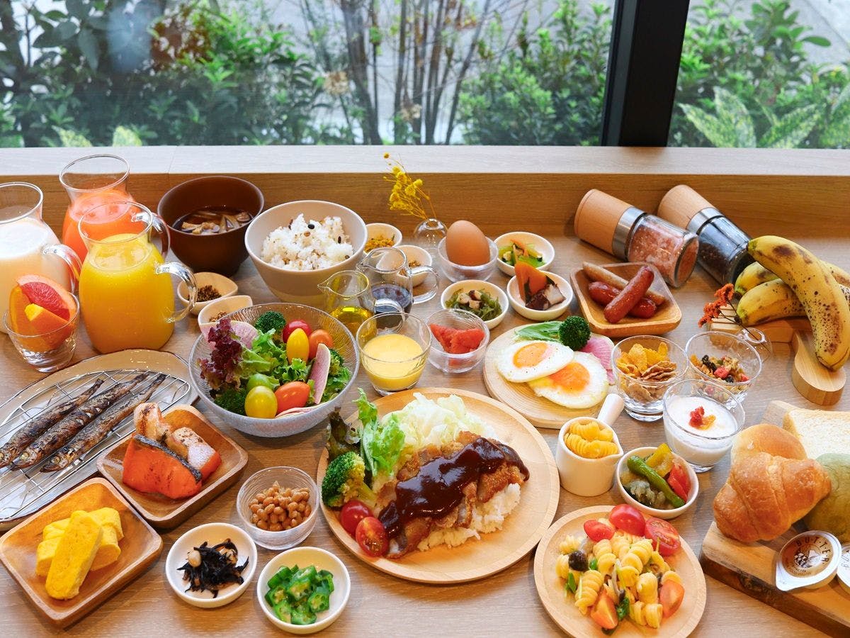 Bufet sarapan buatan tangan oleh chef