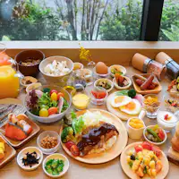 Bufet sarapan buatan tangan oleh chef