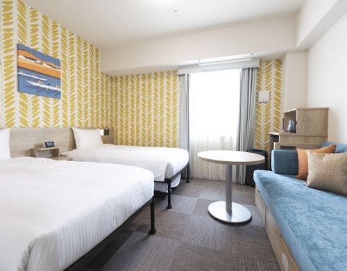 和モダンファミリールーム