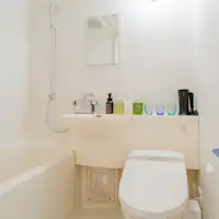 各部屋共通バスルーム