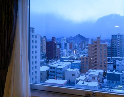 客室内バス・トイレスペース。