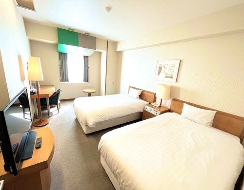 スタンダードなツインルーム