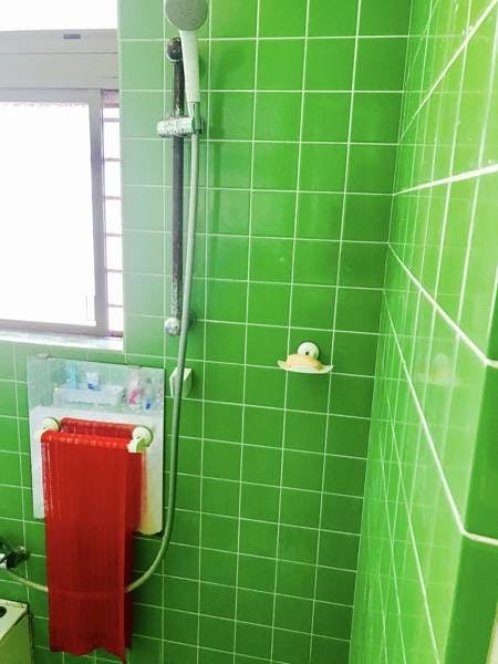 Kamar mandi dan shower semuanya bersama!
