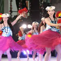 【Hawaiians】การแสดงฮูล่าดานซ์