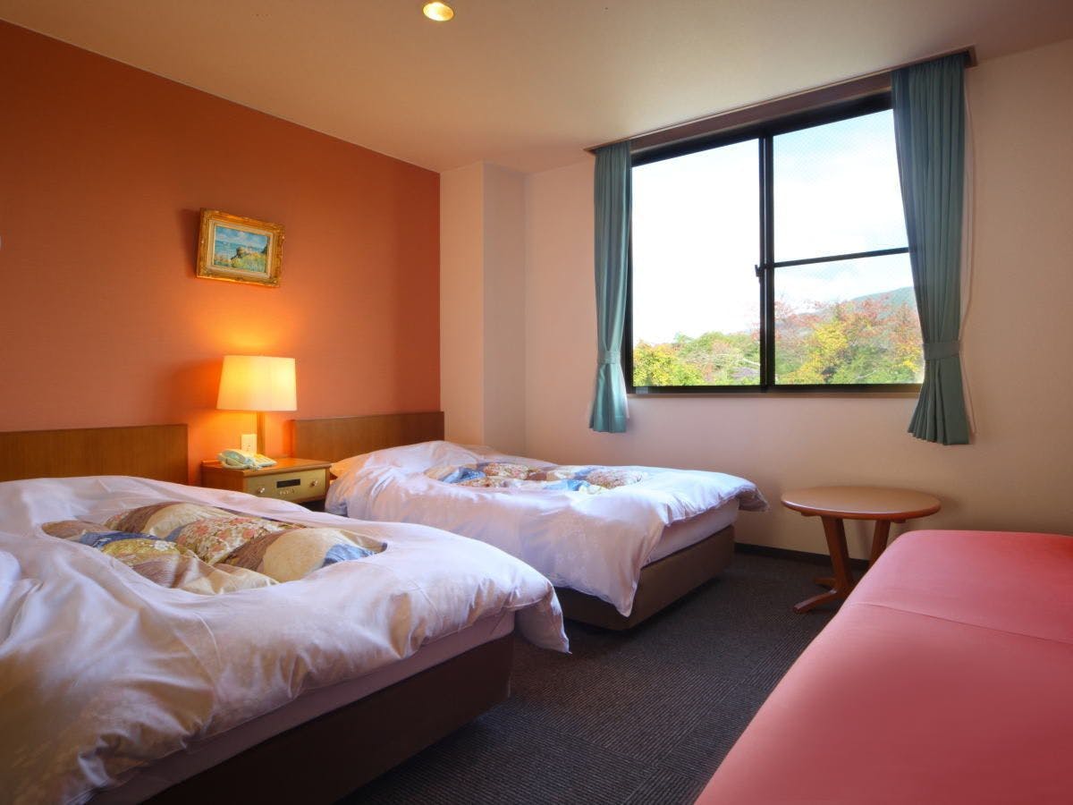 อาคารเสริม ห้องพักสไตล์ตะวันตก (เตียงคู่)