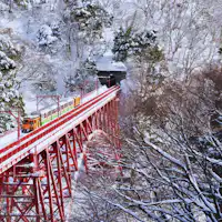 ทัวร์พรีเมียมรถรางหุบเขาคุโรเบะ