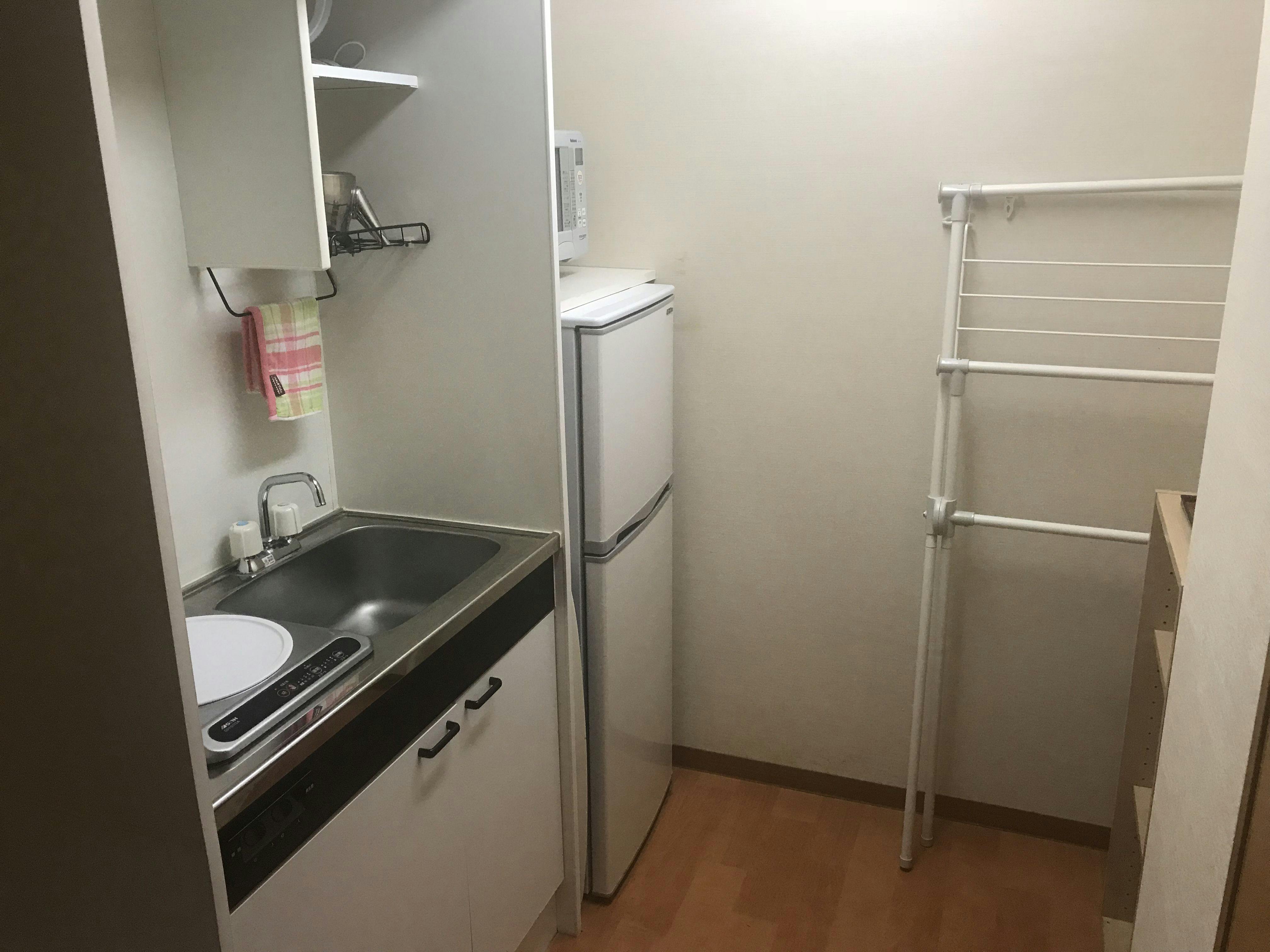 ห้องสไตล์ญี่ปุ่นและตะวันตกพร้อมมินิครัว