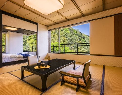 スーペリア和洋室1セミダブルベッド