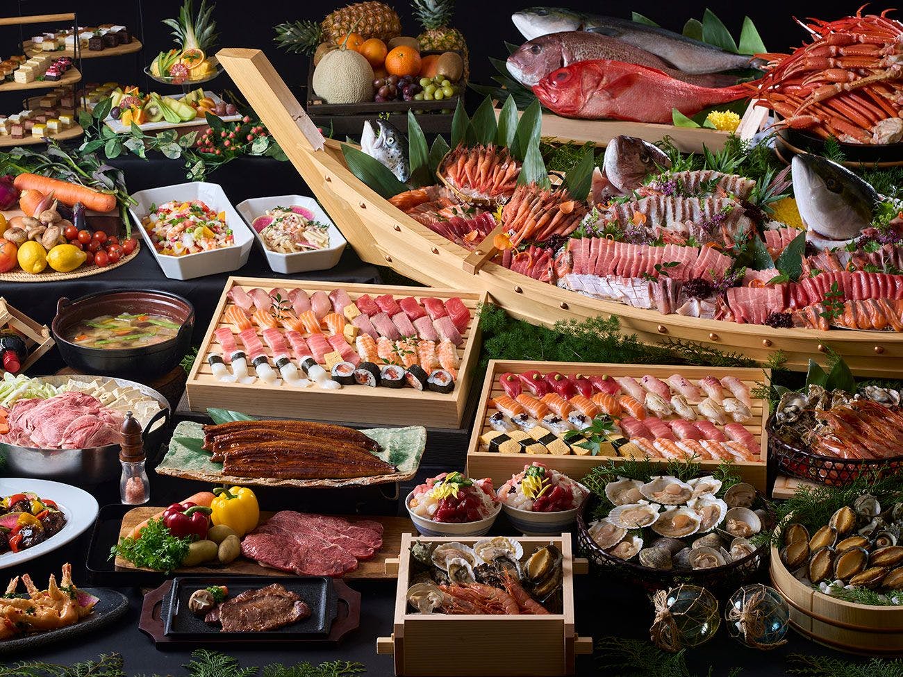 โอเอโดะ มิทสึโบชิ บุฟเฟ่ต์อาหารเย็น (เริ่มตั้งแต่ 15 เมษายน)