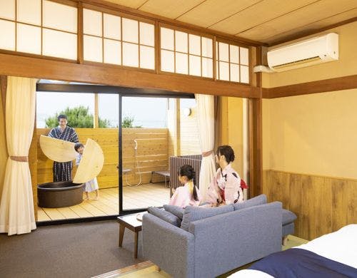 スーペリア露天風呂付和ベッドツイン12畳
