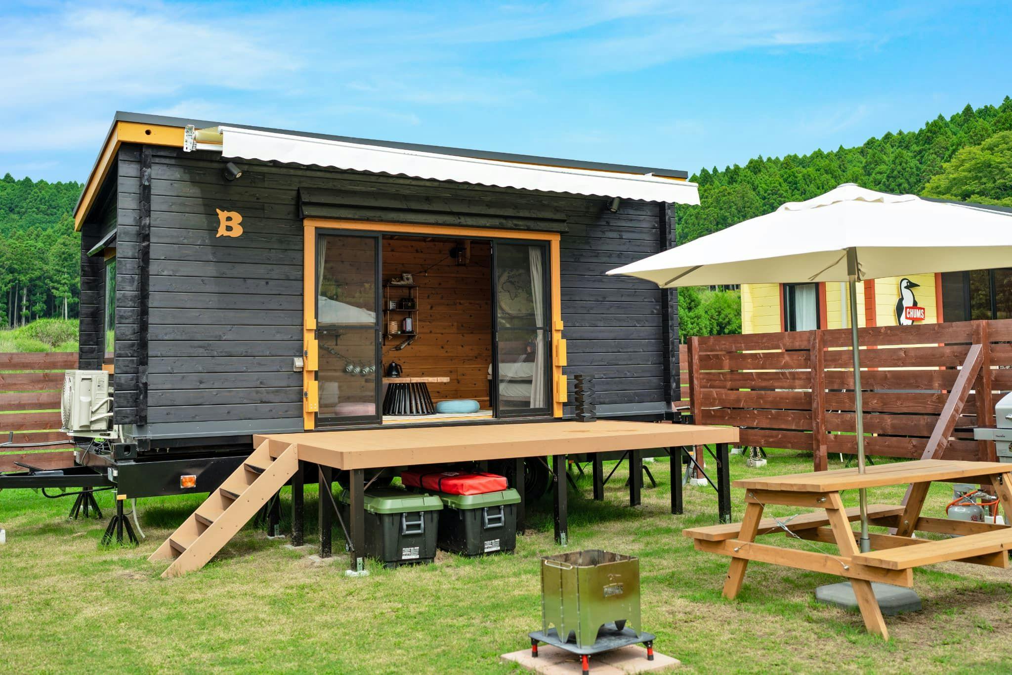 บ้านรถพ่วงไม้