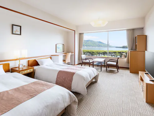 ห้องพักเตียงคู่วิวทะเล (Ocean View)