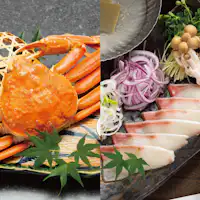 ชุดอาหารปูและปลาบุริ (ภาพตัวอย่าง)