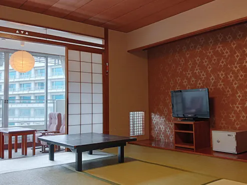 ตัวอย่างห้องสไตล์ญี่ปุ่นในอาคารฝั่งตะวันออก