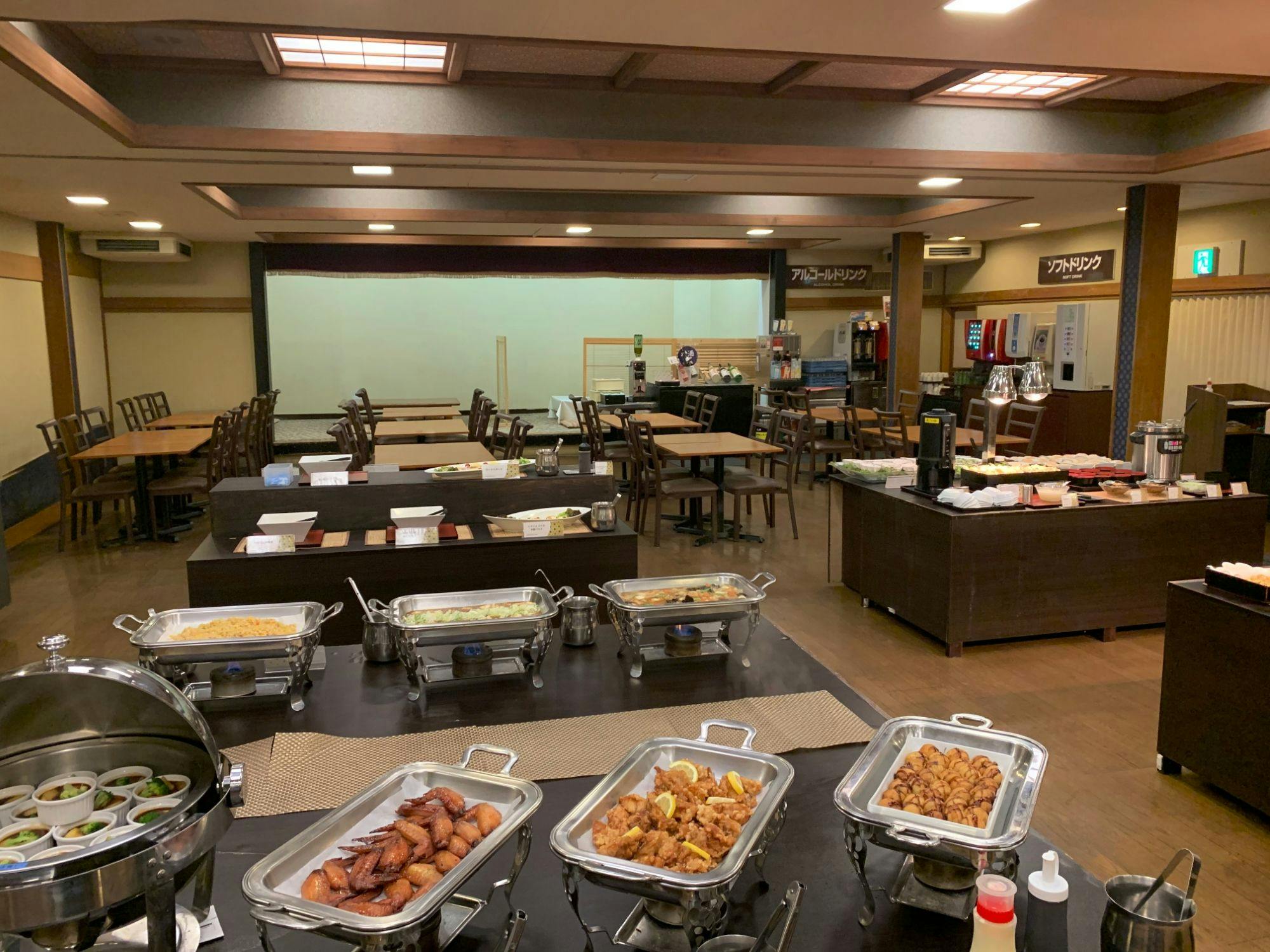 ตัวอย่างบุฟเฟ่ต์อาหารเย็น