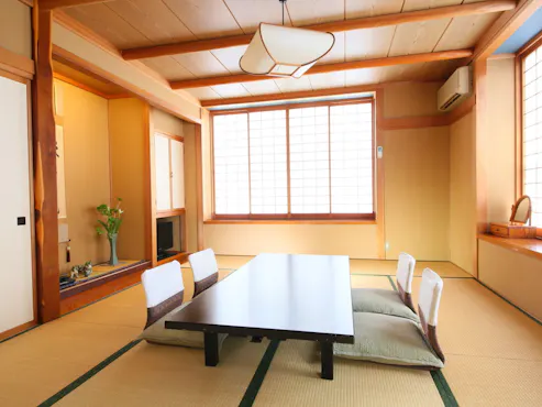Bilik gaya Jepun 10 tatami 【Larangan Merokok, Sukiya-zukuri ■ Kouboukan】