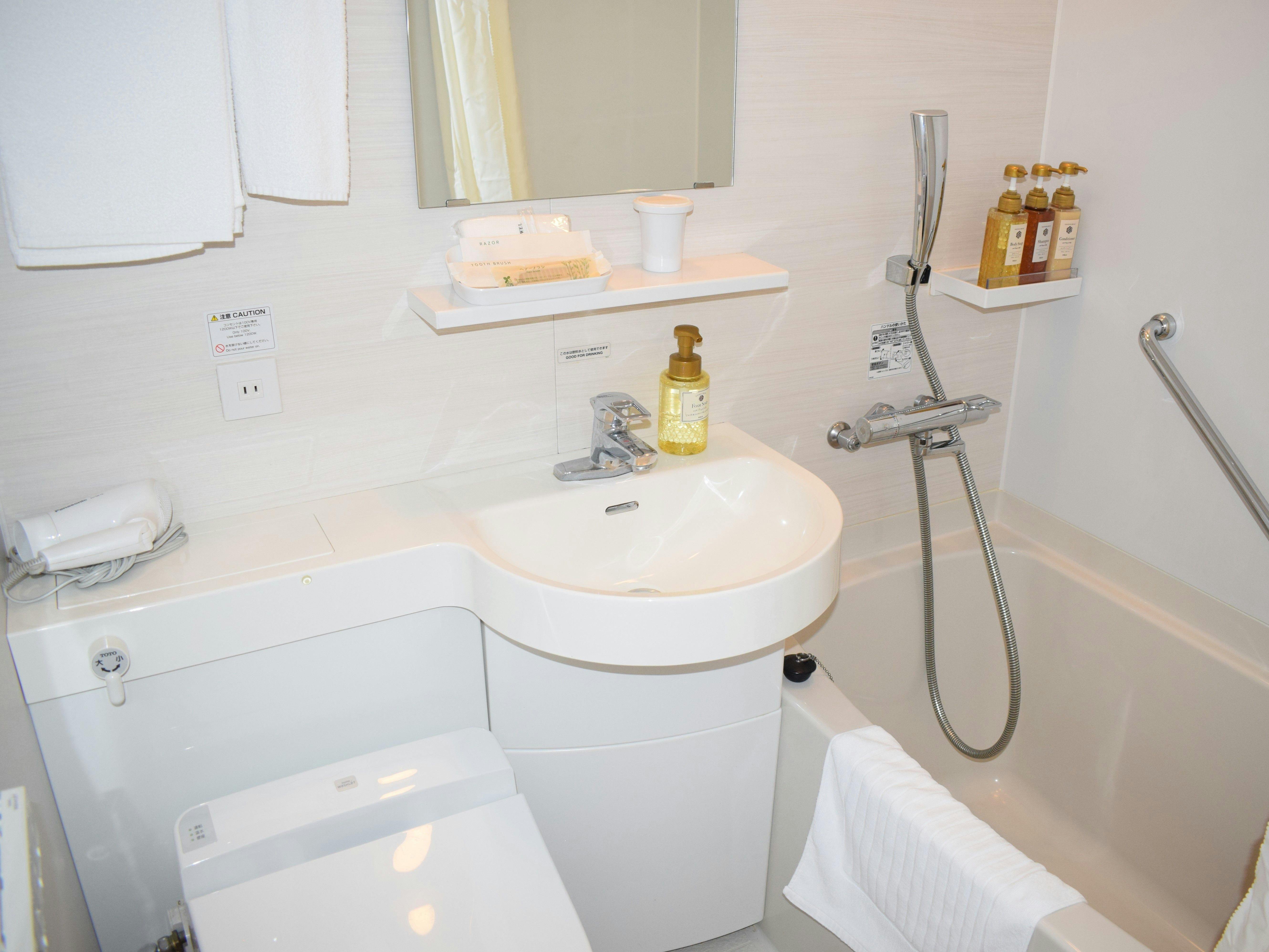 ห้องน้ำแบบเดี่ยวและแบบคู่