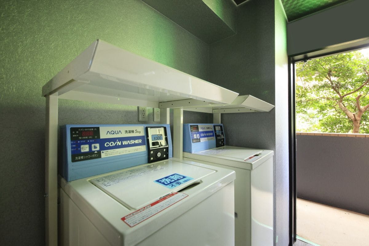 【시설 내】코인 세탁기 완비