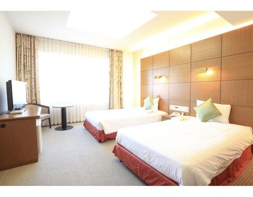 デラックスツイン(バス・トイレ別、30平米)