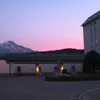 【ภายนอก】โฟเรสตา โชไคที่ถูกย้อมด้วยแสงอาทิตย์ยามเย็น