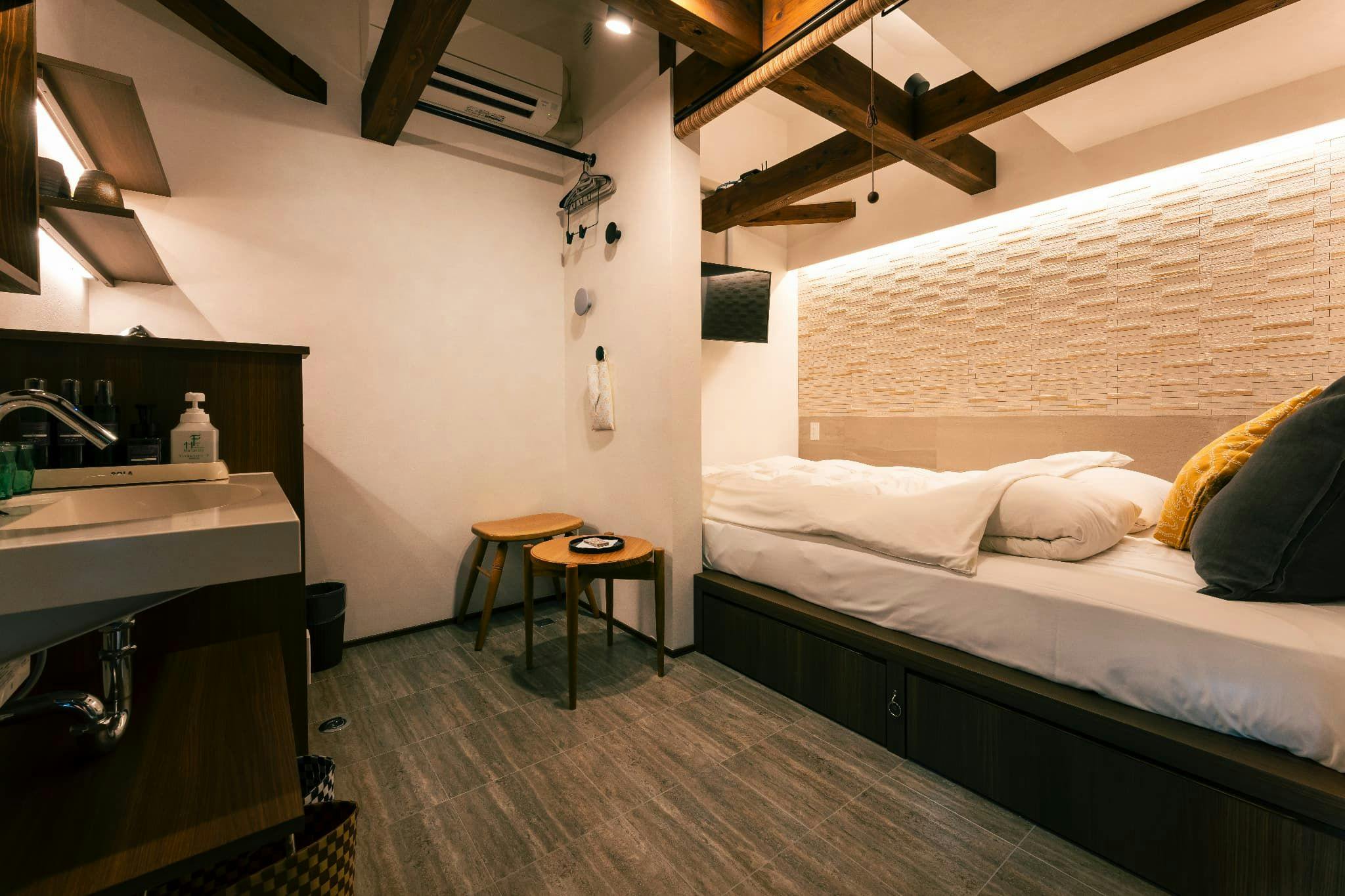 반노천탕이 있는 컴팩트 룸 【유젠안】