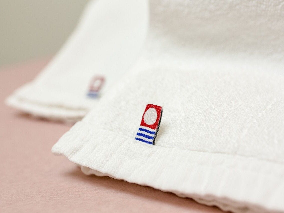 "ผ้าขนหนูอิมาบาริ" ~ ใช้ในทุกห้องพัก