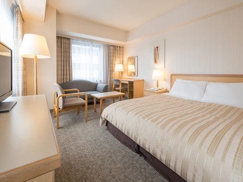 スーペリアダブル２６平米ダブルベッド