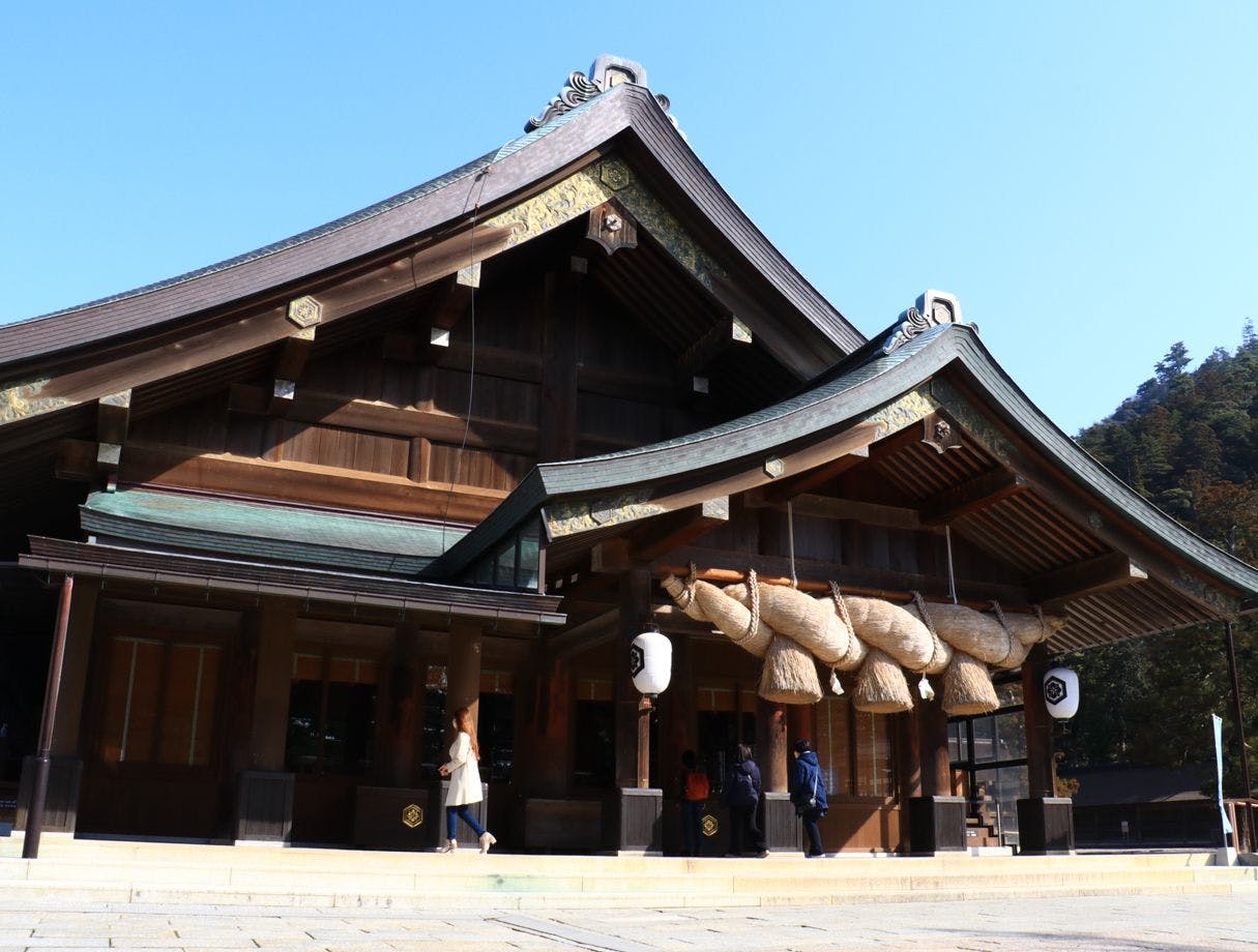 【ศาลเจ้าอิซุโมะ】ห้องสักการะ