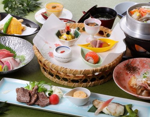 会席料理かかやま少食コース