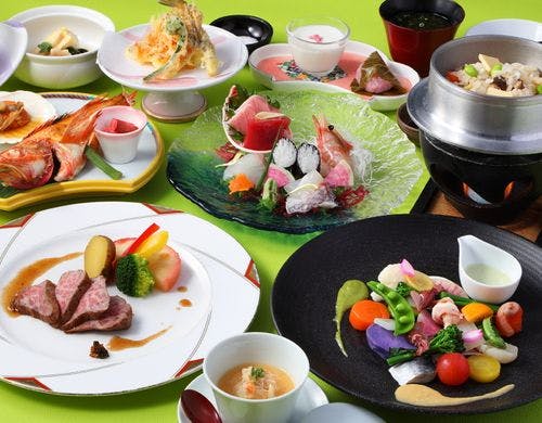 会席料理かかやまデラックスコース