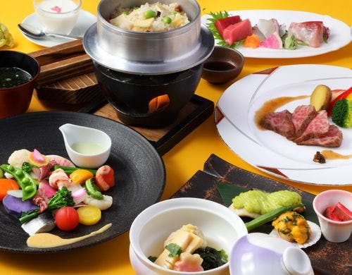 会席料理かかやま少食コース