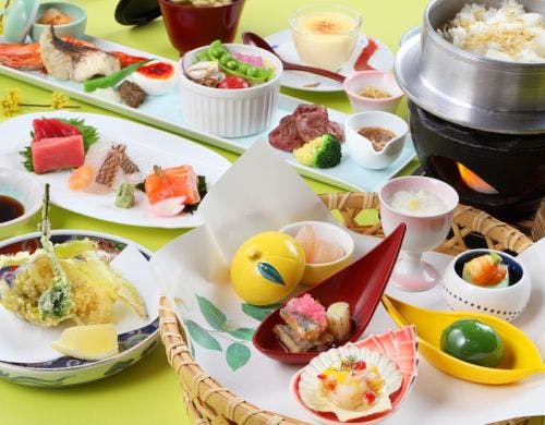 会席かかやま少食コース